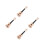 4Set Kit DIY Ukulele Legno Khaki Facile Da Montare 7