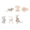 12 Puzzle In Legno Da Assemblare Animali 3D 1