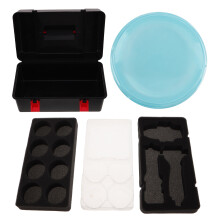 Gyro Carrying Box With Sponge Liner And Handle 8.65x4.72x4.32in