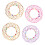 20Pz Mandala Arm Ring Viola in Ferro Per Relax 1