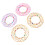 20Pz Mandala Arm Ring Viola in Ferro Per Relax 3