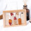1Set Didattico Geometrici Legno Khaki Per Bambini 5