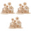 3 Set Puzzle 3D In Legno Educativo Da Assemblare Per Bambini 5