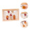 1Set Didattico Geometrici Legno Khaki Per Bambini 10