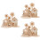 3 Set Puzzle 3D In Legno Educativo Da Assemblare Per Bambini 8