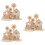 3 Set Puzzle 3D In Legno Educativo Da Assemblare Per Bambini 9