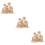 3 Set Puzzle 3D In Legno Educativo Da Assemblare Per Bambini 11