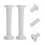 16Pcs Mini Roman Column For Dollhouse Micro Landscape Decor 11