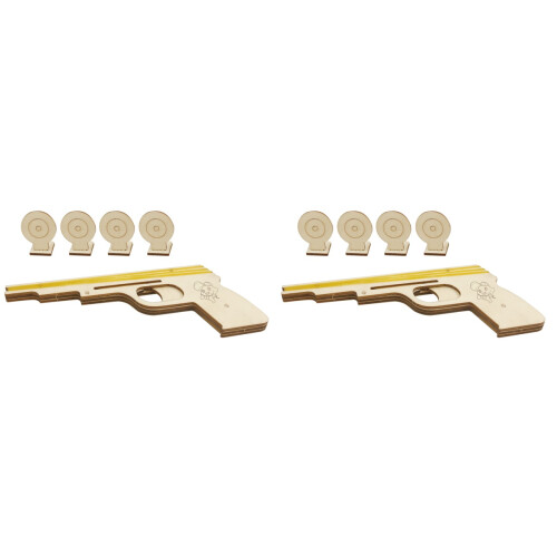 2 Set Lanciatore In Legno Con Per Bambini 1