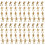 80 Pièces Figurines De Cowboy Miniatures Modèles Occidental Décoration 7
