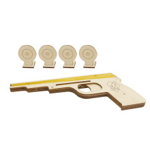 2 Sets Schietspeelgoed Met Rubber Band Voor Kinderen