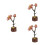 Kit 3 Puzzle Margherita In Legno 3D Con Vaso 9