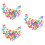 600 Pezzi 15 Mm Fetta Per Scrapbooking E Doodle 7