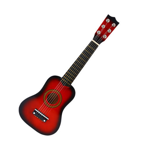 Chitarra In Legno 23 Pollici Per Bambini Rosso