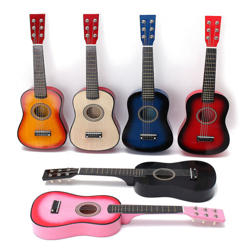 Chitarra In Legno 23 Pollici Per Bambini Rosso 1