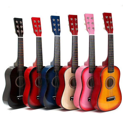 Chitarra In Legno 23 Pollici Per Bambini Rosso 2