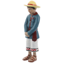 Boy Native Figures Miniature Plastic Playset For Sand Tray Diorama