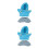 2 Set Per : Kawaii E Jeans 5