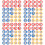 120 Stuks Genummerde Ballen Plastic Vervangende 7