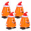 4 Stuks Xmas-Thema Windop Speelgoed Fox 11