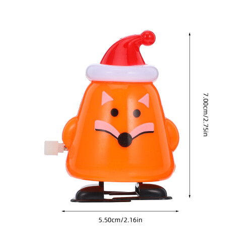 4 Stuks Xmas-Thema Windop Speelgoed Fox 1