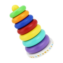 1 Set Ringstapel Speelgoed Baby Educatief Bouwsteen