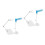 2 Set Per Action Figure In Con Effetto Dimostrativo 9