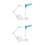 2 Set Per Action Figure In Con Effetto Dimostrativo 8