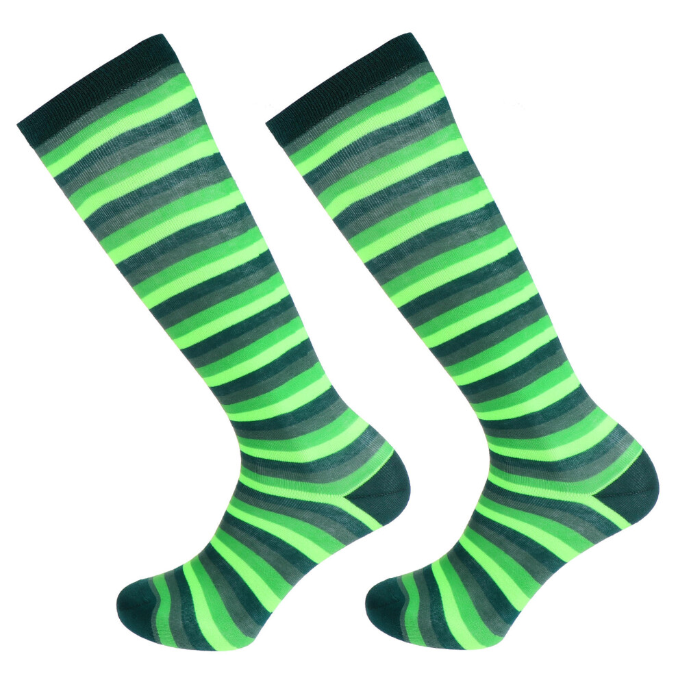 1 Para Skarpet Dzień ŚW. Patryka Akcesoria Kostiumowe Stripes Sock-image