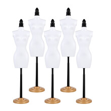 5 Stuks Mini Mannequin Kledinghanger Voor Presentatie