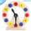 Wooden Clock Sorting Toy Educational Numbers Clock For Toddlers 10