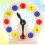 Wooden Clock Sorting Toy Educational Numbers Clock For Toddlers 8