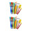 2Set Per Pittura in Colorati, Set Da 15 Per Bambini 10