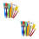 2Set Per Pittura in Colorati, Set Da 15 Per Bambini 5