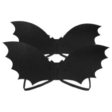 2 Sztuki Czarnych Skrzydeł Nietoperza Eva Dla Dzieci Na Halloween