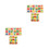 2 Set Da 3 Geometrici In Legno Per Bambini 4