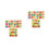 2 Set Da 3 Geometrici In Legno Per Bambini 9