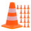 16 Unidades Mini Cone De Trânsito Segurança Decoração 2