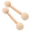 2 Dumbbell In Legno Per Bambini Pesetti Per Piccole 1