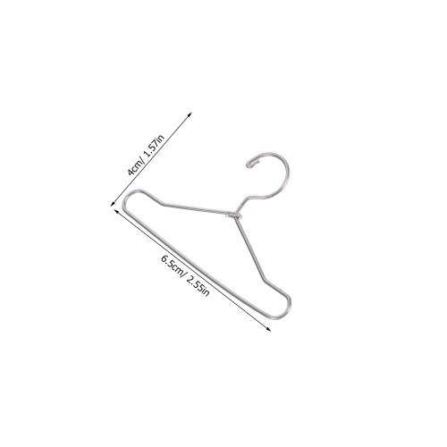 20 Peças Cabides Para Roupas De Bonecas - Acessórios Miniatura 2