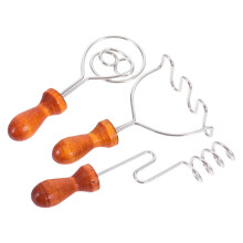 3Pcs Conjunto Utensílios Cozinha 1:12 Com Amassador E Liquidificador