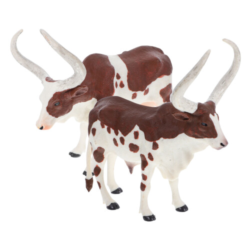 6 Unidades Vaca E Com Chifres Para Decoração Educação 2