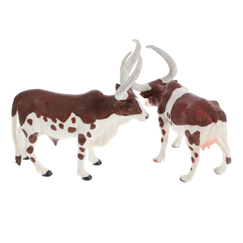 6 Unidades Vaca E Com Chifres Para Decoração Educação 1