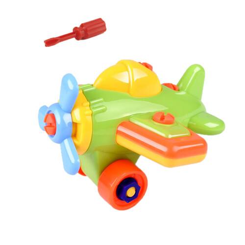 Brinquedo De Educativo, Construção Diy, -Cabeça 3D Avião 2