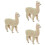 3 Unidades De Alpaca Simulada Plástico Para Crianças 8