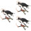 3 Set Da Combattimento Cowboy Giocattoli Realistici 8