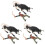 3 Set Da Combattimento Cowboy Giocattoli Realistici 4