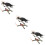 3 Set Da Combattimento Cowboy Giocattoli Realistici 11