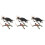 3 Set Da Combattimento Cowboy Giocattoli Realistici 6