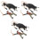 3 Set Da Combattimento Cowboy Giocattoli Realistici 5